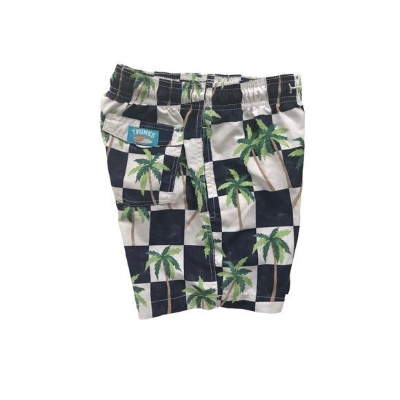Trunks Surf And Swim Toddler Size Small Palm Tree Print Swim Trunks - Picture 3 of 5